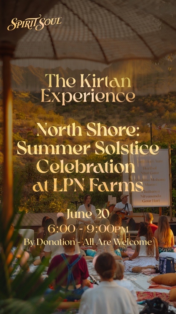 The Kirtan Experience in North Shore Oahu